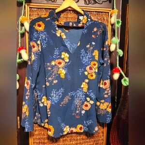 Jacqueline de Yong floral blouse